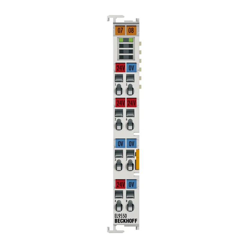 System terminal, surge filter system and field supply