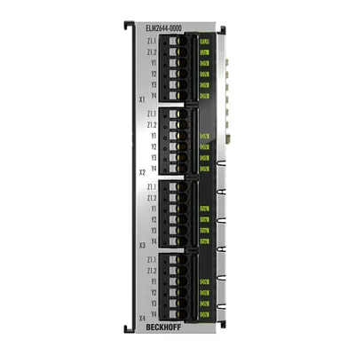 EtherCAT Terminal, 4-channel reed output, multiplexer, 48 V AC/DC, 0.5 A, potential-free, 1 x 4