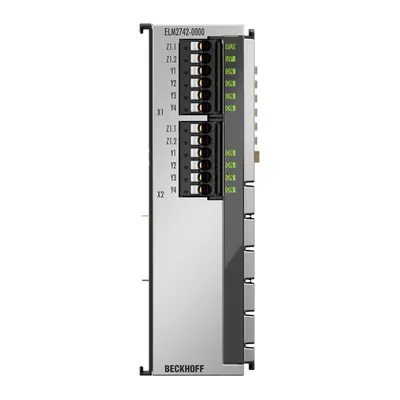 EtherCAT Terminal, 2-channel solid state relay output, multiplexer, 48 V AC/DC, 1 A, potential-free, 1 x 4