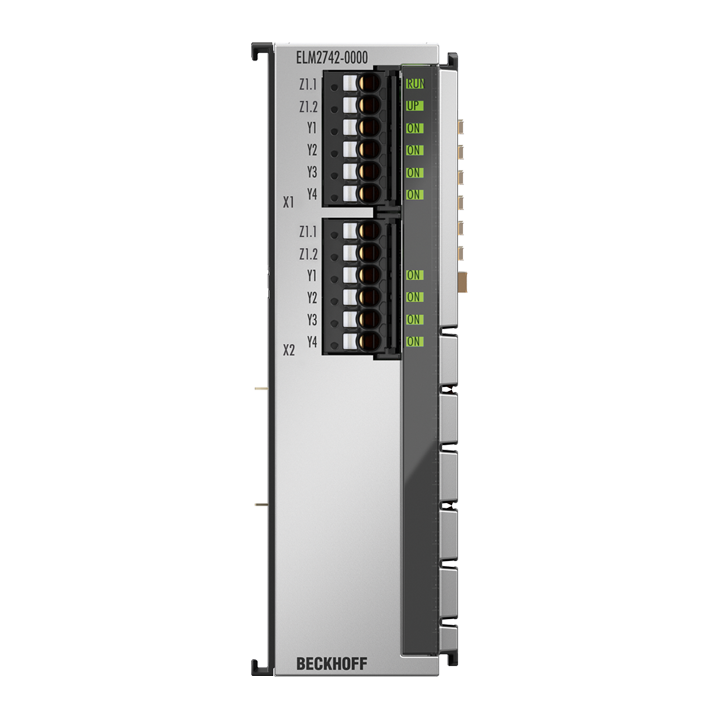 EtherCAT Terminal, 2-channel solid state relay output, multiplexer, 48 V AC/DC, 1 A, potential-free, 1 x 4