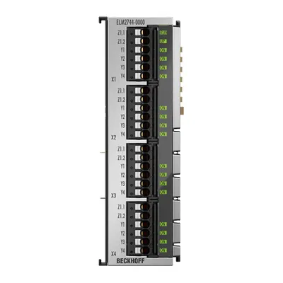 EtherCAT Terminal, 4-channel solid state relay output, multiplexer, 48 V AC/DC, 1 A, potential-free, 1 x 4