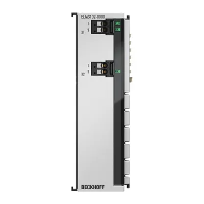 EtherCAT Terminal, 2-channel analog input, current, ±20 mA, 24 bit, 20 ksps