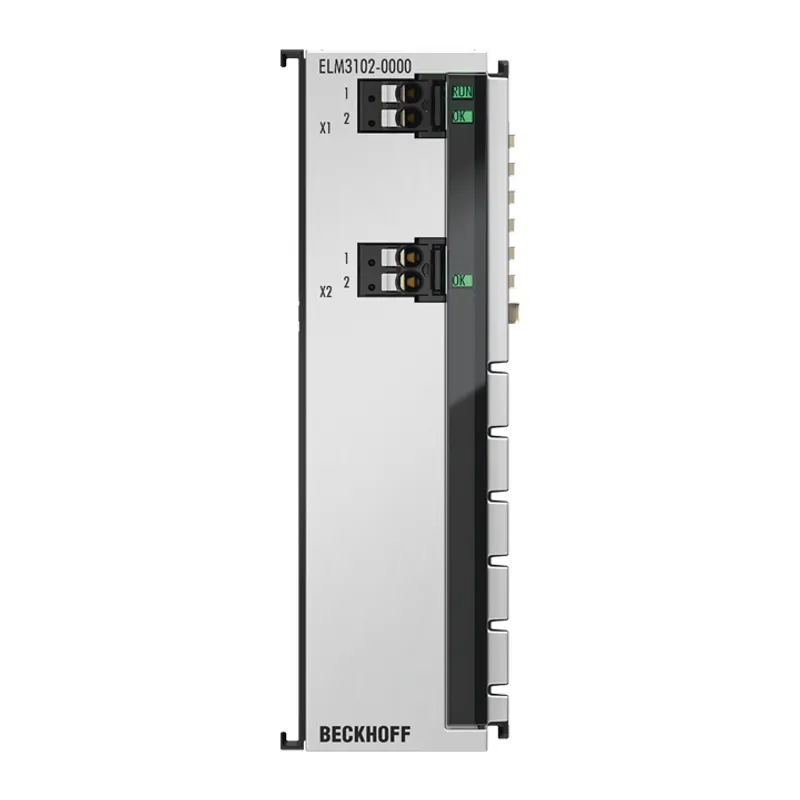 EtherCAT Terminal, 2-channel analog input, current, ±20 mA, 24 bit, 20 ksps