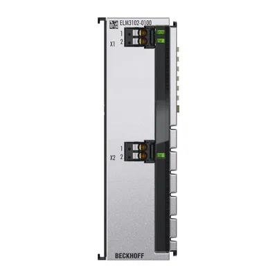 EtherCAT Terminal, 2-channel analog input, multi-function, ±60 V, ±20 mA, 24 bit, 20 ksps, electrically isolated