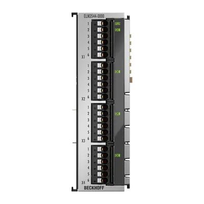 EtherCAT Terminal, 4-channel analog input, measuring bridge, full/half/quarter bridge, 24 bit, 1 ksps