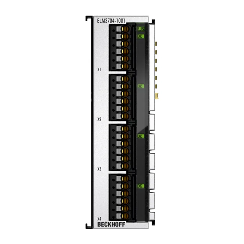 EtherCAT Terminal, 4-channel analog input, multi-function, 24 bit, 10 ksps, TC compensation