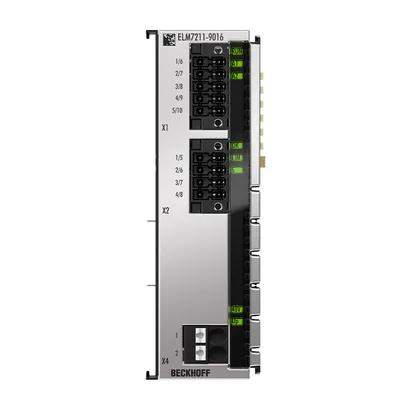 EtherCAT Terminal, 1-channel motion interface, servomotor, 48 V DC, 4.5 A, OCT, STO, TwinSAFE Logic