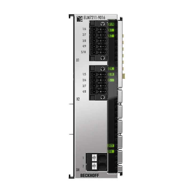 EtherCAT Terminal, 1-channel motion interface, servomotor, 48 V DC, 4.5 A, OCT, STO, TwinSAFE Logic