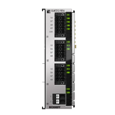 EtherCAT Terminal, 2-channel motion interface, servomotor, 48 V DC, 4.5 A, OCT, STO, TwinSAFE Logic