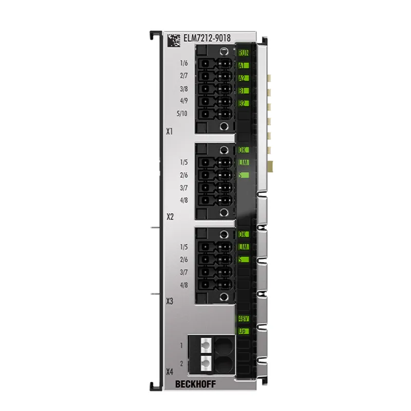 EtherCAT Terminal, 2-channel motion interface, servomotor, 48 V DC, 4.5 A, OCT, STO, Safe Motion, TwinSAFE Logic