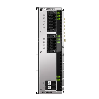 EtherCAT Terminal, 1-channel motion interface, servomotor, 48 V DC, 8 A, OCT, STO, TwinSAFE Logic
