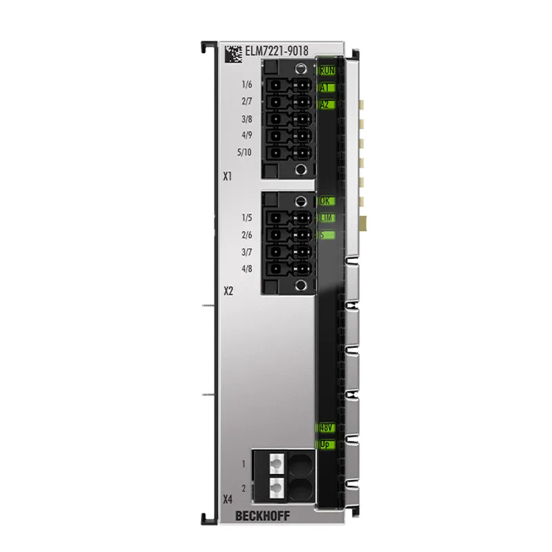 EtherCAT Terminal, 1-channel motion interface, servomotor, 48 V DC, 8 A, OCT, STO, Safe Motion, TwinSAFE Logic
