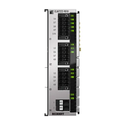EtherCAT Terminal, 2-channel motion interface, servomotor, 48 V DC, 8 A, OCT, STO, Safe Motion, TwinSAFE Logic