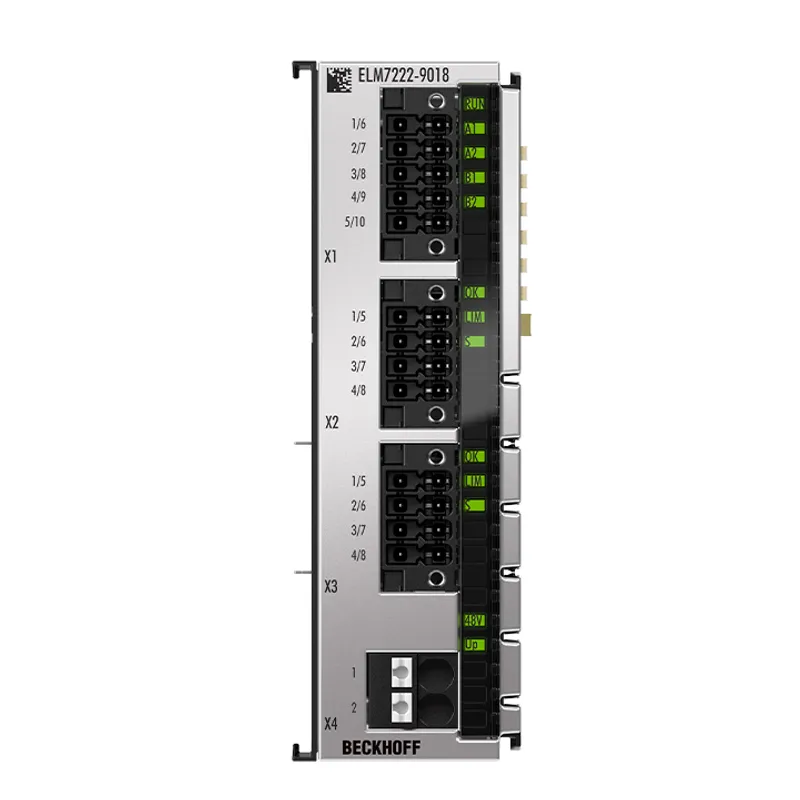 EtherCAT Terminal, 2-channel motion interface, servomotor, 48 V DC, 8 A, OCT, STO, Safe Motion, TwinSAFE Logic
