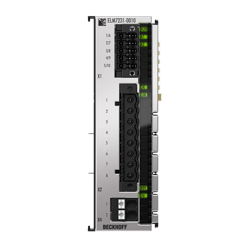 EtherCAT Terminal, 1-channel motion interface, servomotor, 48 V DC, 16 A, OCT