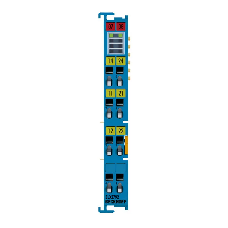 EtherCAT Terminal, 2-channel solid state relay output, potential-free, Ex i