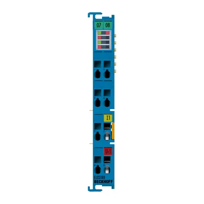 EtherCAT Terminal, 1-channel analog input, current, 4…20 mA, 16 bit, single-ended, HART, Ex i