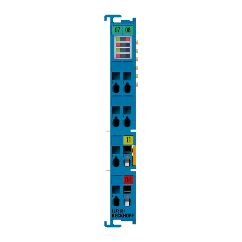 EtherCAT Terminal, 1-channel analog input, current, 4…20 mA, 16 bit, single-ended, HART, Ex i