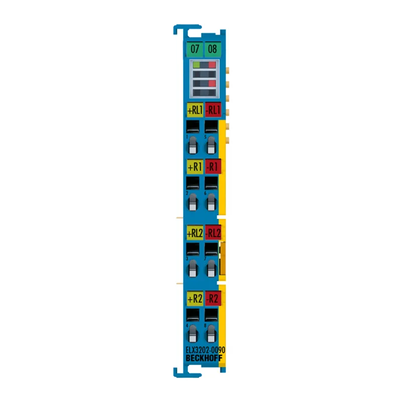 EtherCAT Terminal, 2-channel analog input, temperature, RTD (Pt100), 16 bit, Ex i, TwinSAFE SC