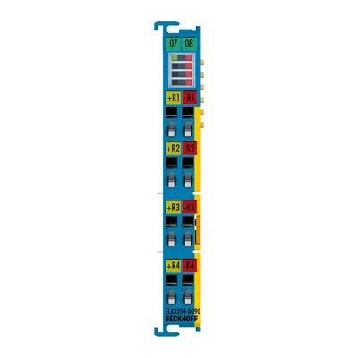 EtherCAT Terminal, 4-channel analog input, temperature, RTD (Pt100), 16 bit, Ex i, TwinSAFE SC