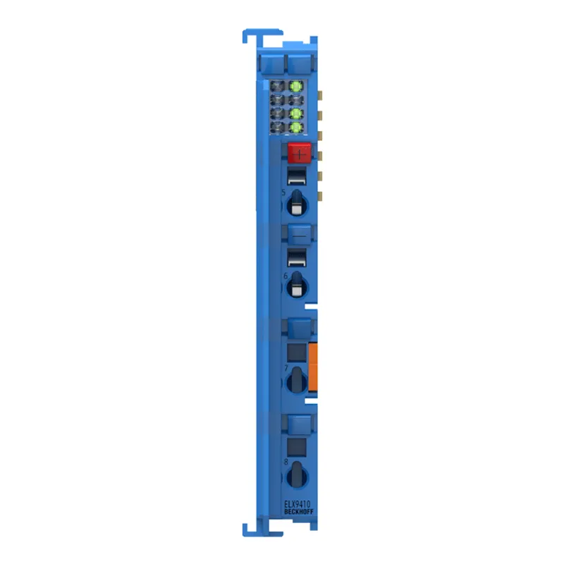 Power supply terminal for E-bus refresh, with diagnostics