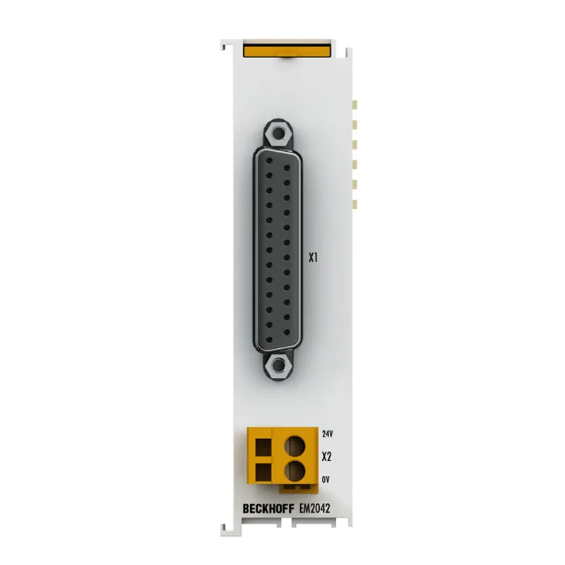 EtherCAT Terminal, 16-channel digital output, 24 V DC, 0.5 A, D-sub