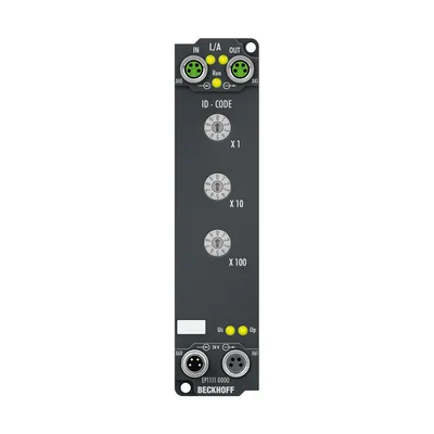 EtherCAT Box, ID switch