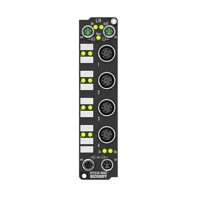 EtherCAT Box, 4-channel PWM output, 24 V DC, 2 A, M12, current-controlled