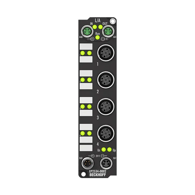 EtherCAT Box, 4-channel PWM output, 24 V DC, 2 A, M12, current-controlled