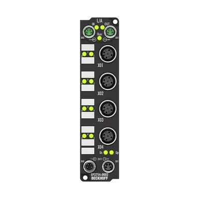 EtherCAT Box, 4-channel analog input, multi-function, M12