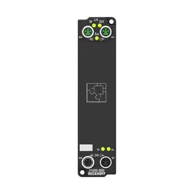 EtherCAT Box, 1-channel communication interface, memory, 128 kByte, NOVRAM