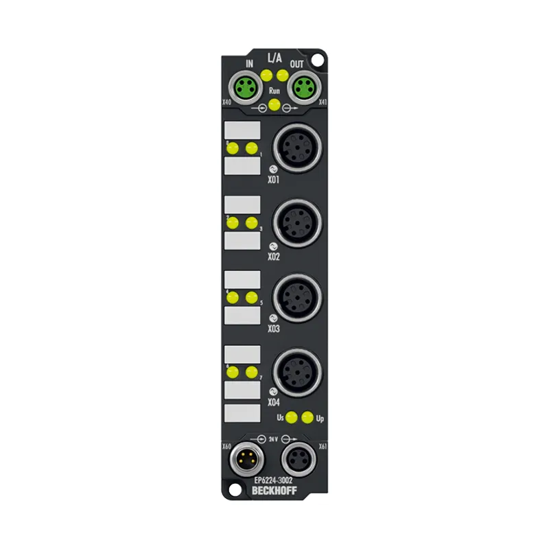 EtherCAT Box, 4-channel communication interface, IO-Link, master, Class B, M12