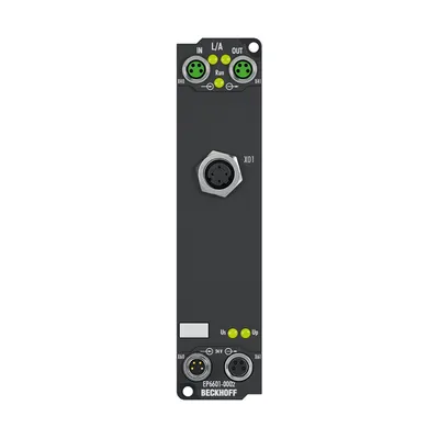 EtherCAT Box, 1-port communication interface, Ethernet switch port