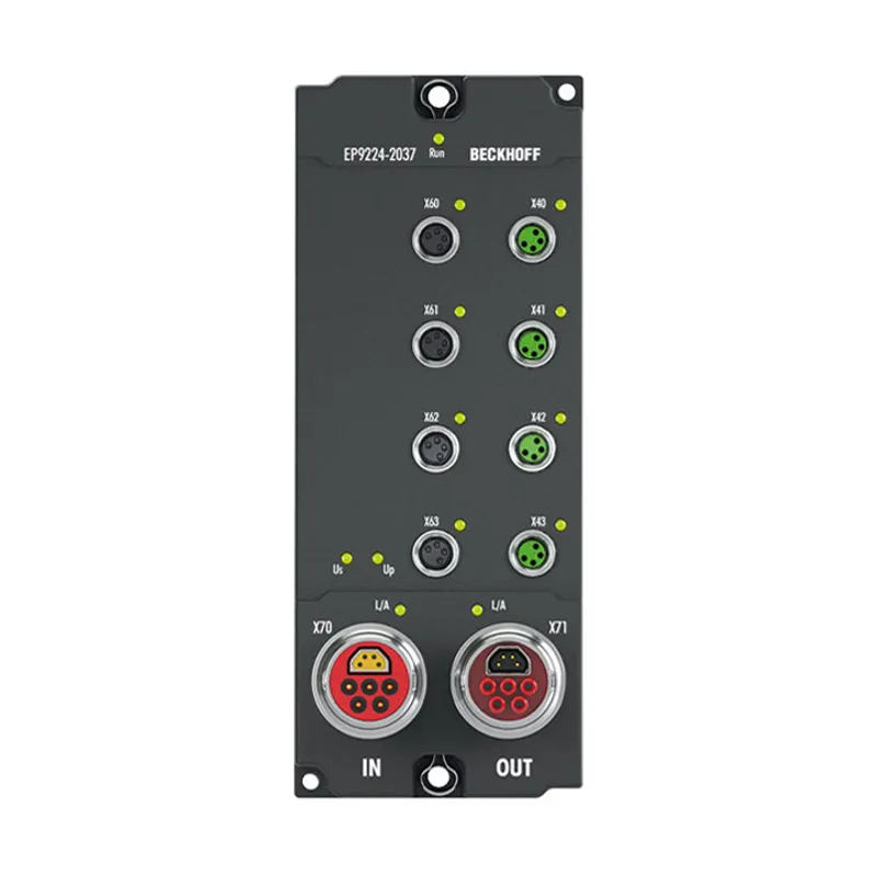 EtherCAT Box, 4-port junction, with power supply, ENP, B17