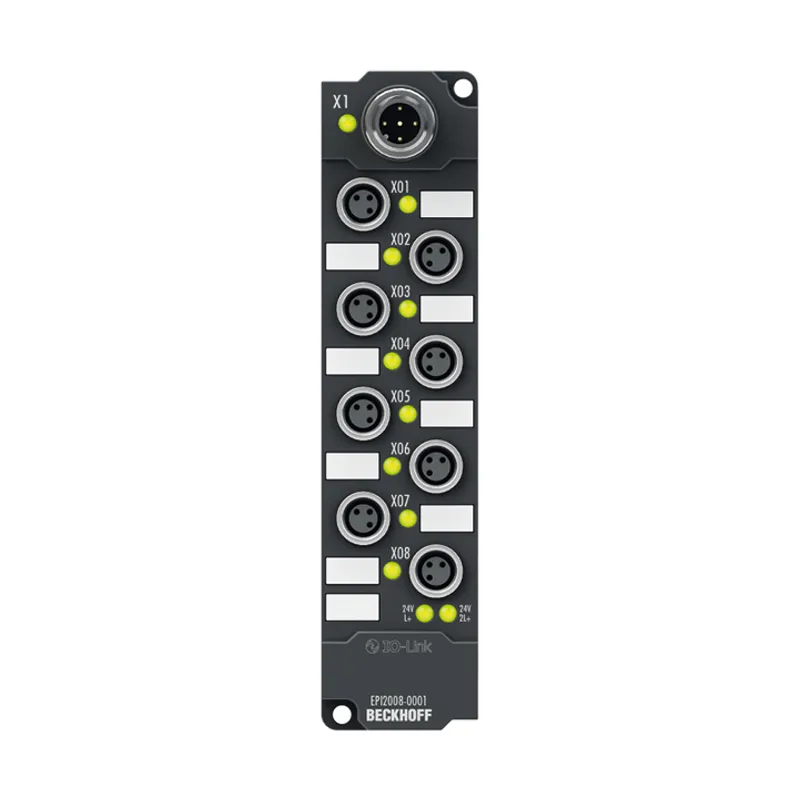 IO-Link box, 8-channel digital output, 24 V DC, 0.5 A, M8
