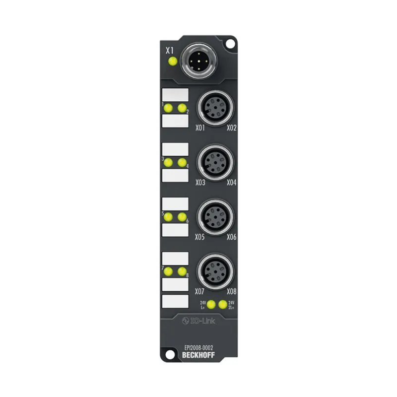 IO-Link box, 8-channel digital output, 24 V DC, 0.5 A, M12