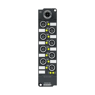 IO-Link box, 8-channel digital combi, 24 V DC, adjustable, 0.5 A, M8