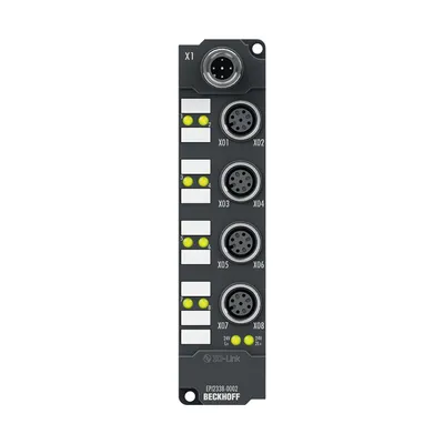 IO-Link box, 8-channel digital combi, 24 V DC, adjustable, 0.5 A, M12