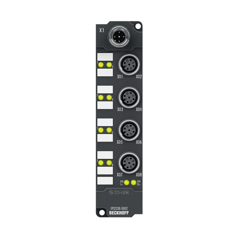 IO-Link box, 8-channel digital combi, 24 V DC, adjustable, 0.5 A, M12