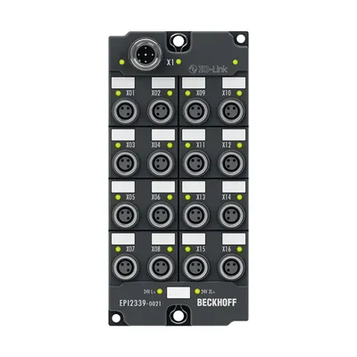 IO-Link box, 16-channel digital combi, 24 V DC, adjustable, 0.5 A, M8