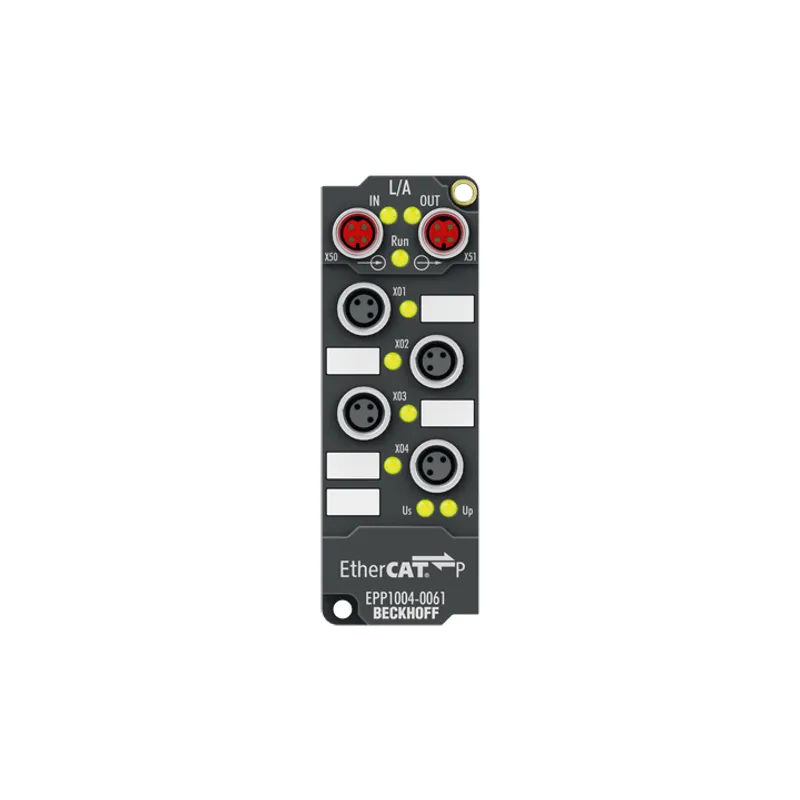 EtherCAT P Box, 4-channel digital input, 24 V DC, 3 ms, M8