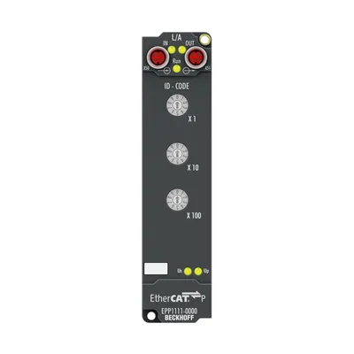 EtherCAT P Box, ID switch
