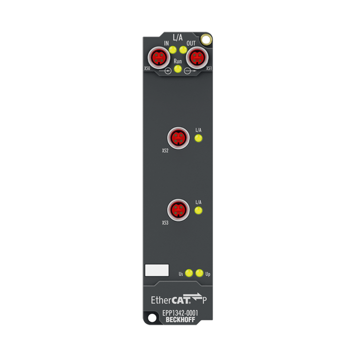 EtherCAT P Box, 2-port EtherCAT P junction