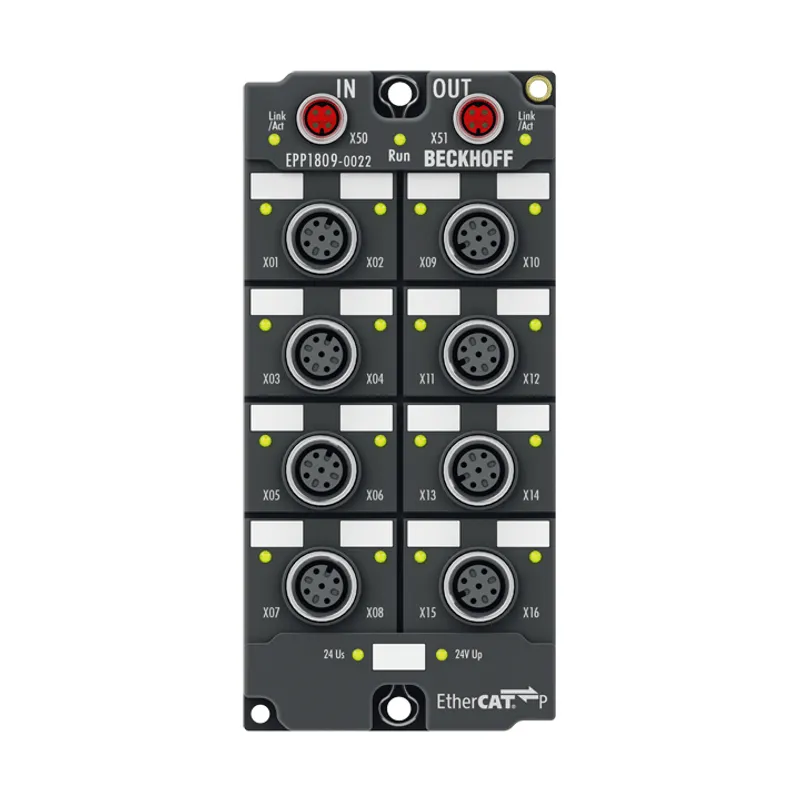 EtherCAT P Box, 16-channel digital input, 24 V DC, 3 ms, M12