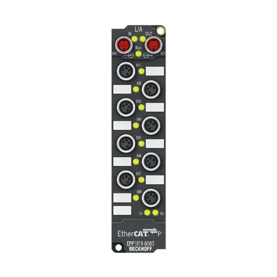 EtherCAT P Box, 16-channel digital input, 24 V DC, 10 µs, M8, 4-pin