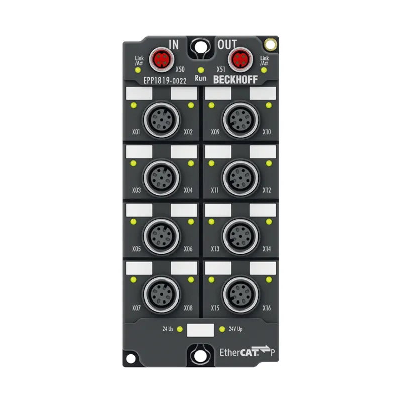 EtherCAT P Box, 16-channel digital input, 24 V DC, 10 µs, M12