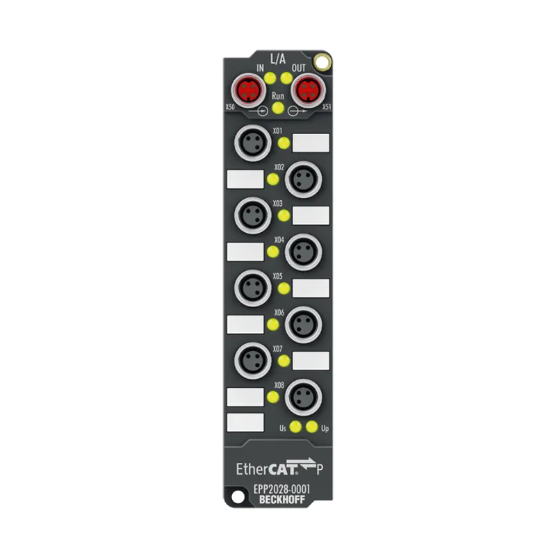 EtherCAT P Box, 8-channel digital output, 24 V DC, 2 A, M8