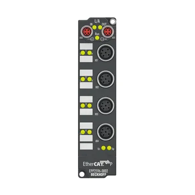 EtherCAT P Box, 1-channel LED output, 0…24 V DC, 3 A, M12