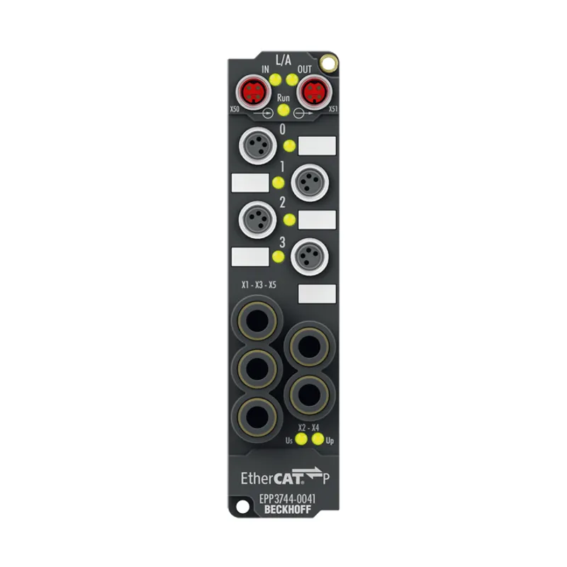 EtherCAT P Box, 4-channel analog input + 8-channel digital combi, pressure, 0…1000 hPa (0…+1 bar), M8