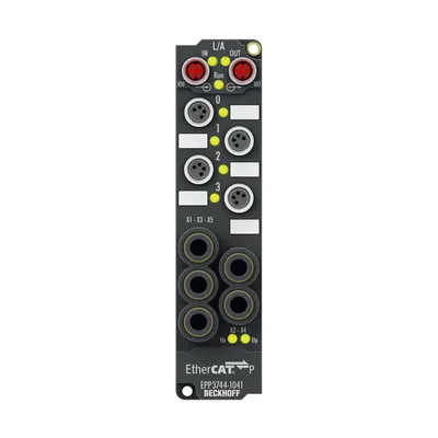 EtherCAT P Box, 4-channel analog input + 8-channel digital combi, pressure, 0…7000 hPa (0…+7 bar), M8